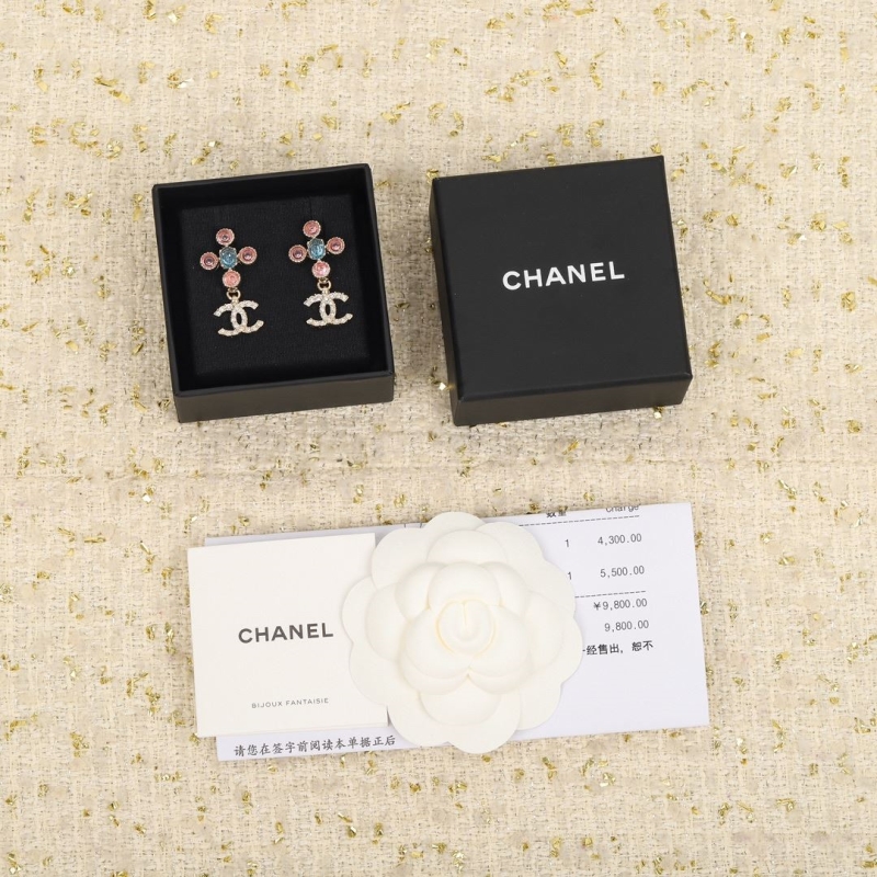 Ch*el earrings